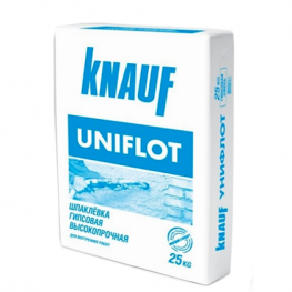 Шпаклевка гипсовая Knauf Uniflott для швов 25кг