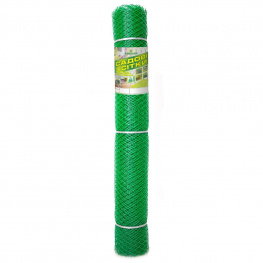 Сетка декоративная Клевер ромб 1,5x20 м (30x30 мм) зеленая