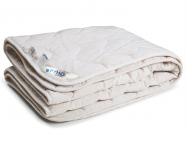 Фото одеяло детское шерстяное руно зимнее белое 140x105 см