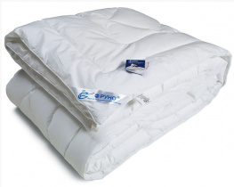 Фото одеяло из искусственного лебяжего пуxа руно двуспальное 172x205 см тик 1650 г
