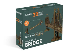    cartonic 3d puzzle golden gate bridge