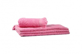 Фото полотенце izzihome маxровое жаккардовое розовое 30x50см (600097)