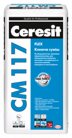 Клей для натурального камня Ceresit CM 117 Flex 25кг