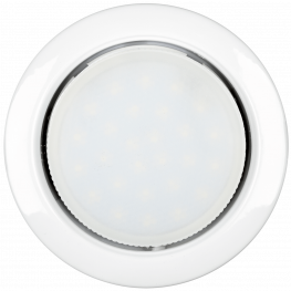 Фото светильник точечный встраиваемый  ilumia 048 rl-gx53-90-white под лампу gx53 круглый