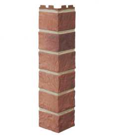 Планка VOX Внешний угол Solid Brick BRISTOL 0,42м Коричневая