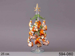 Фото фигурка декоративная lefard новогодняя елка 25 см 594-060