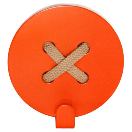    glozis button orange (h-025)