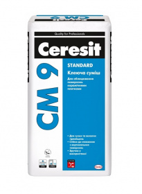 Клей для плитки Ceresit СМ 9 Standard 25кг
