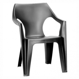 Стул пластиковый Allibert Santana Chair серый (915593900)