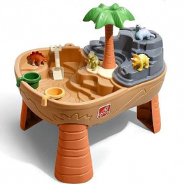 Стол для игр с песком и водой Step 2 DINO DIG 76x75x84 см