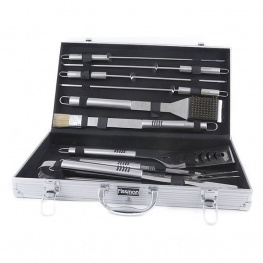 Набор инструментов для барбекю 10 предметов в чемодане Fissman BQ-1014.10
