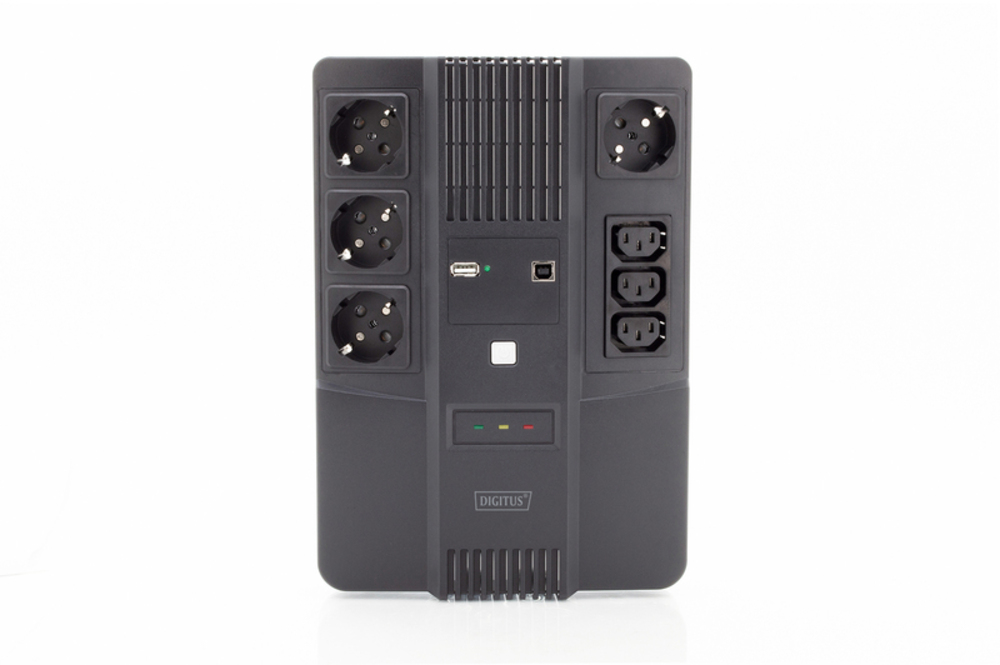    Digitus 600VA/360W LED RJ45 USB 4xSchuko/3xC13 (DN-170110)