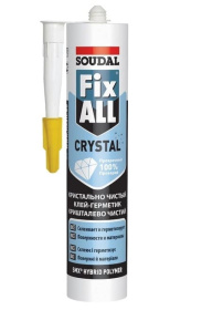 - Soudal Fix All Crystal 290 (0000200000000080001)