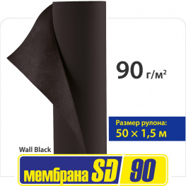  SD90 Wall Black 90/2 (752)