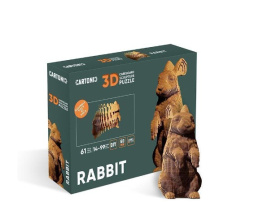    cartonic 3d puzzle rabbit (cartrab)